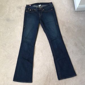 Boot cut jeans